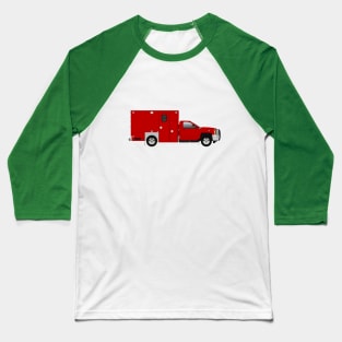 Red Type I Ambulance Baseball T-Shirt